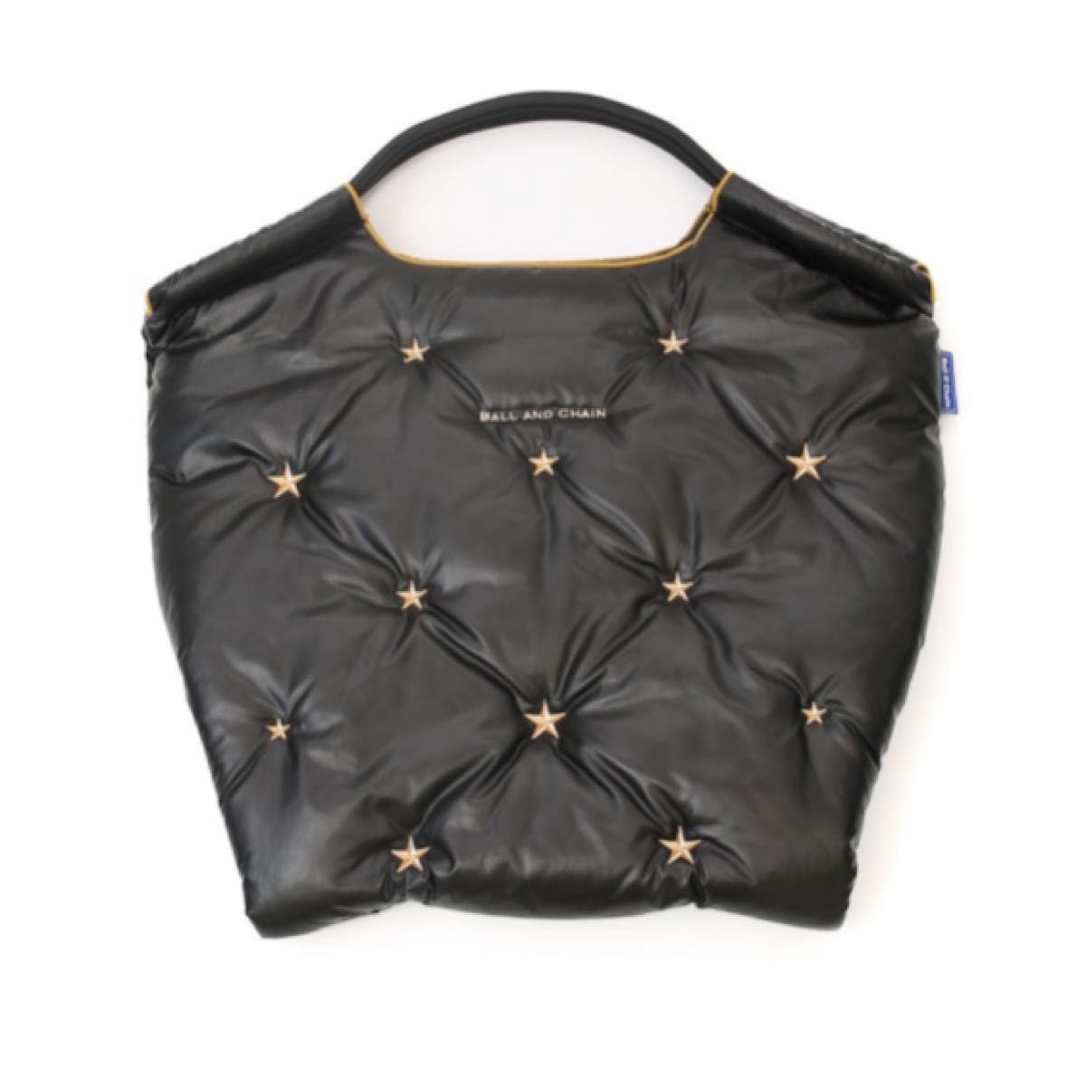 Ball&Chain STELLA Mサイズ 中綿 ブラック×ゴールド ボールアンド