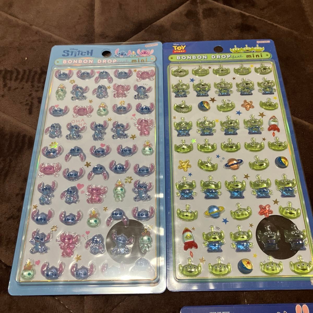 正規品】ディズニー ボンボンドロップシール mini 7種セット まとめ