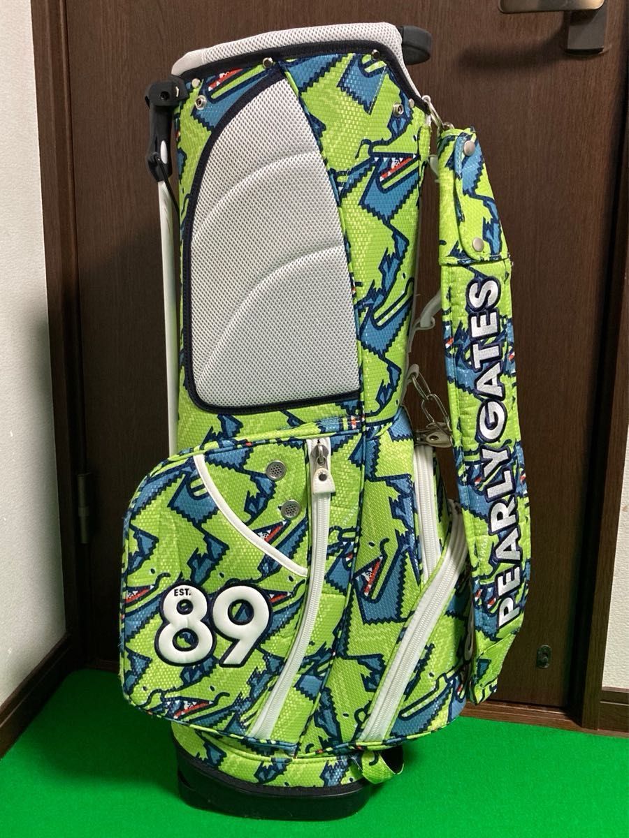 美品 パーリーゲイツ キャディバッグ スタンド ヘッドカバー 3個セット