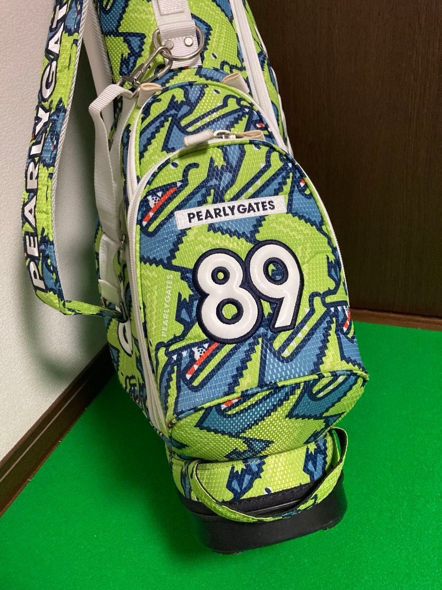 美品 パーリーゲイツ キャディバッグ スタンド ヘッドカバー 3個セット