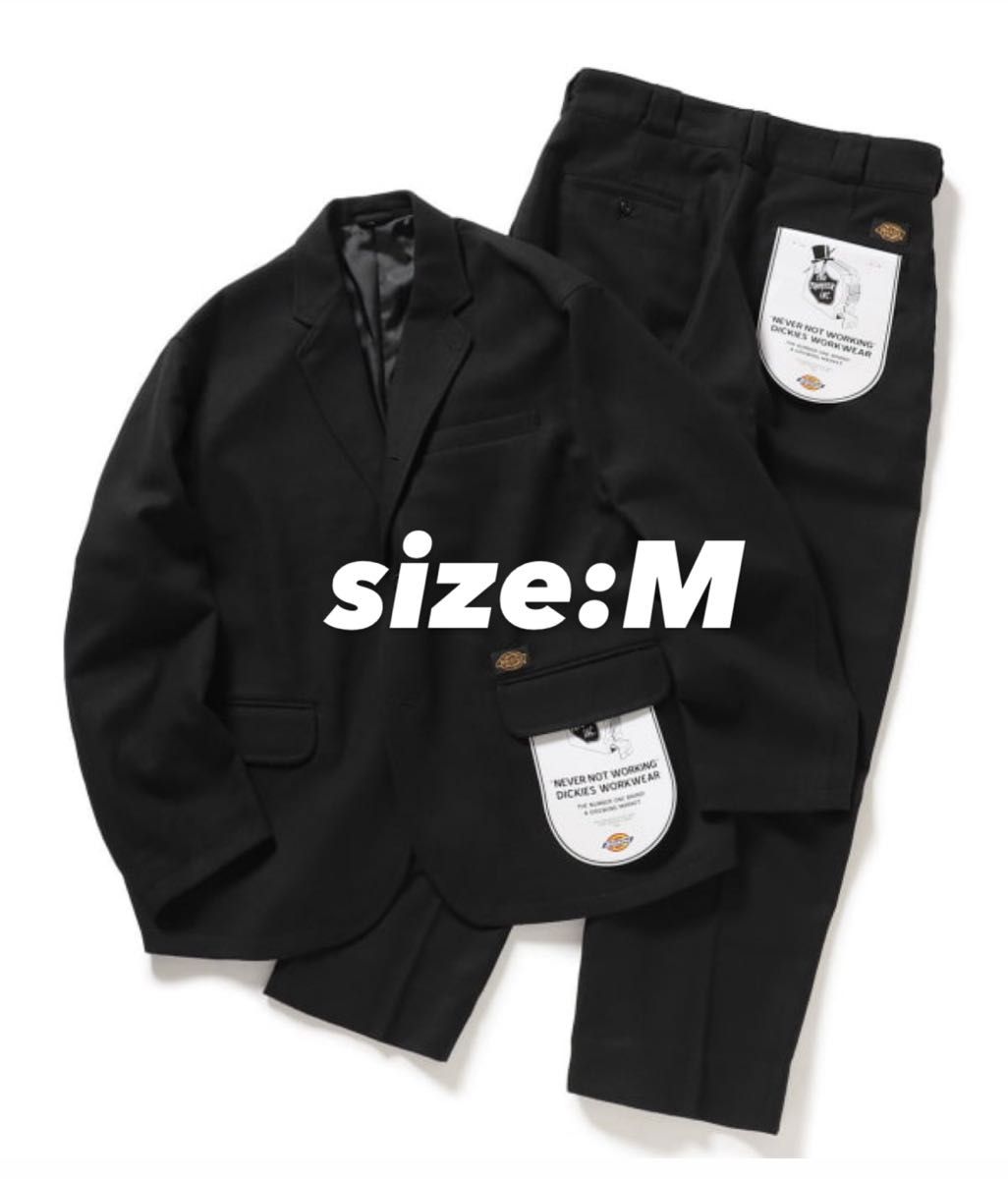 新品未使用】Dickies × TRIPSTER / SUIT 25FW ブラック&ブラウン M