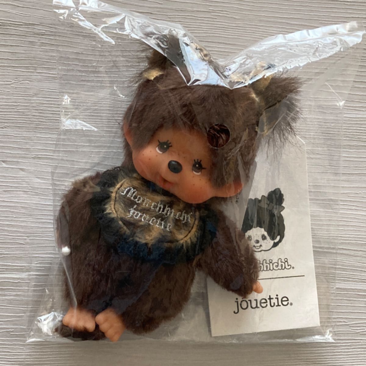 monchhichi×jouetie】モンチッチ レオパードキーチェーン モンチッチ