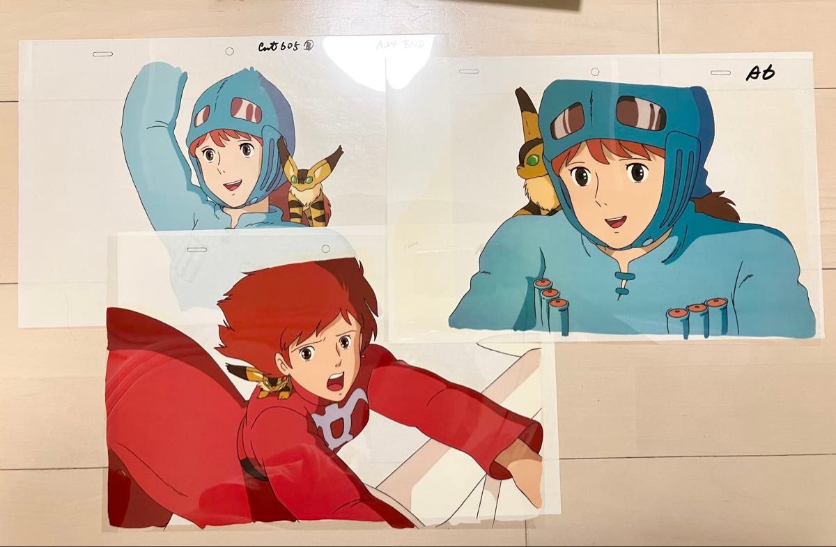 スタジオジブリ 風の谷のナウシカ 複製セル画 背景セット 宮崎駿 フル