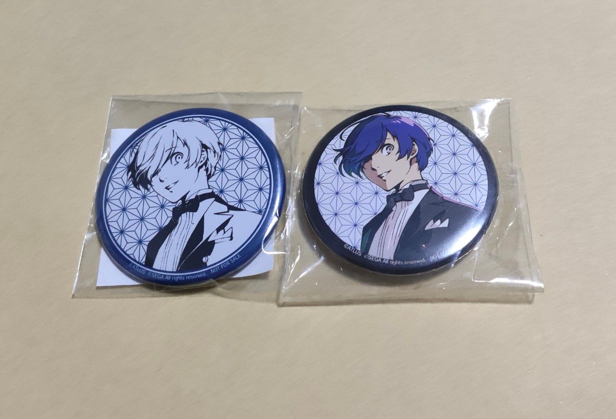 ペルライ ライブ Q番シアターへようこそ 特典 缶バッジ ペルソナ3 結城