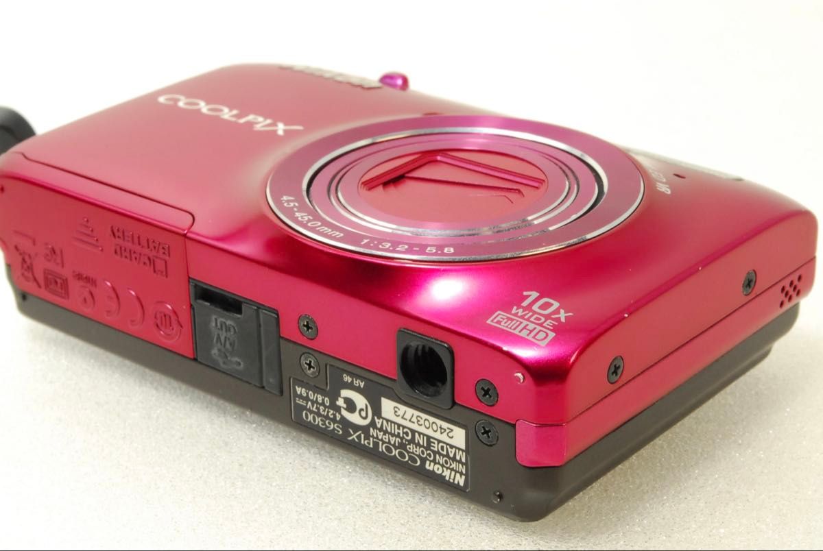 Nikon COOLPIX S6300 ❤️スマホ転送 動作確認済 ニコン ピンク Nikon