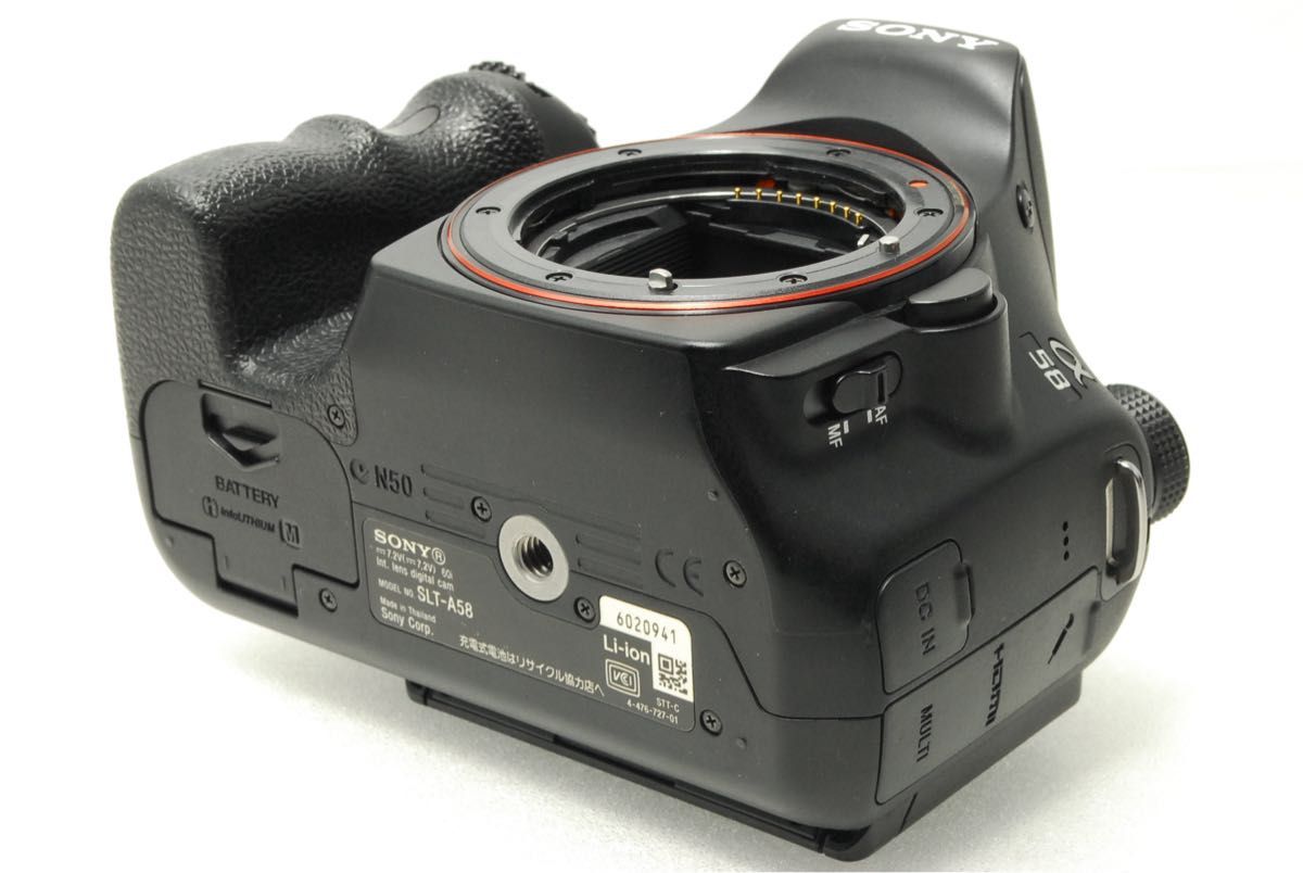 SONY α58 ダブルレンズキット スマホ転送 ソニー 一眼レフ カメラ