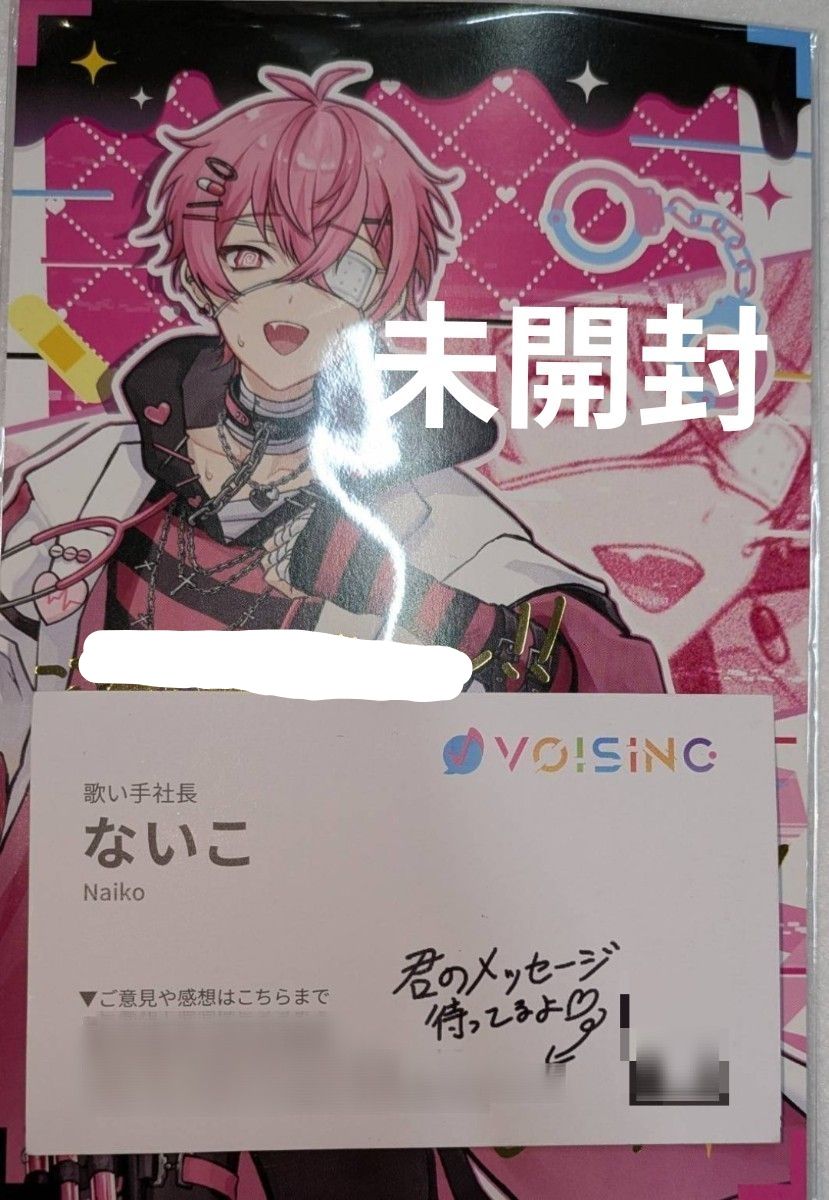 いれいす ないこ 2nd ソロワンマン 入場特典 名刺 未開封 ないふぁみ