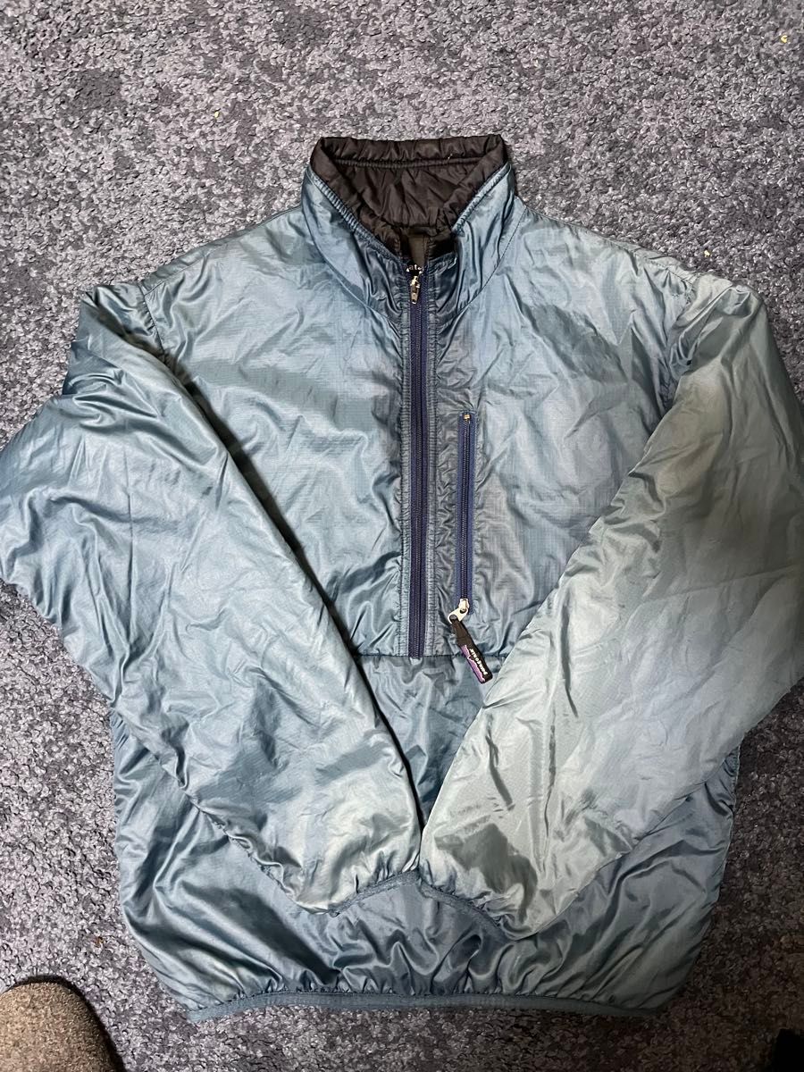 パタゴニア パフボール プルオーバー ネイビー 90s USA製 puffball