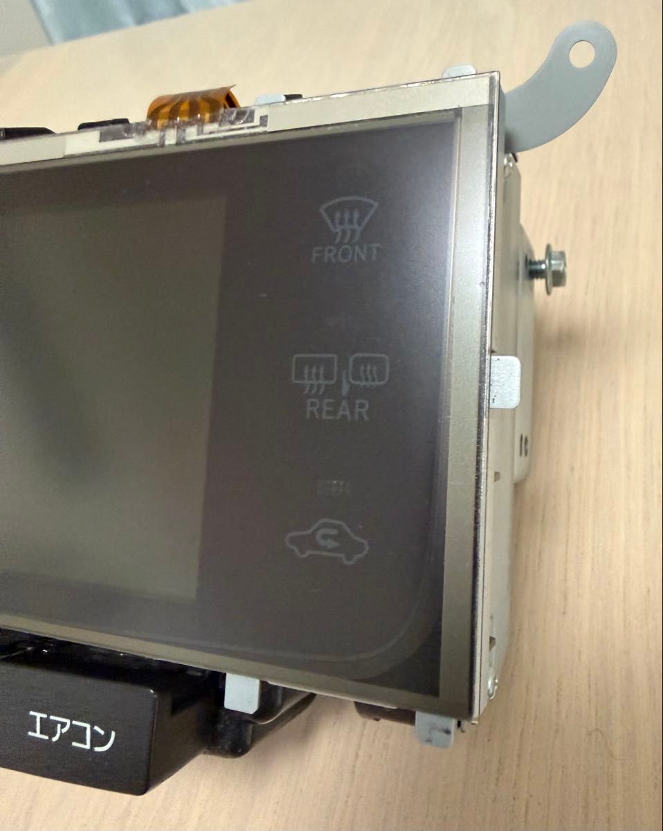 クラウン 純正 210 AWS210 エアコンスイッチパネル エアコンモニター