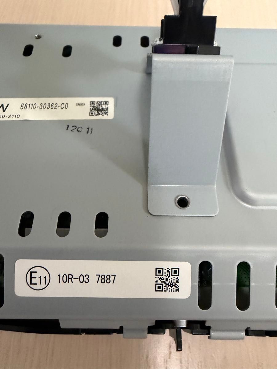 クラウン 純正 210 AWS210 エアコンスイッチパネル エアコンモニター