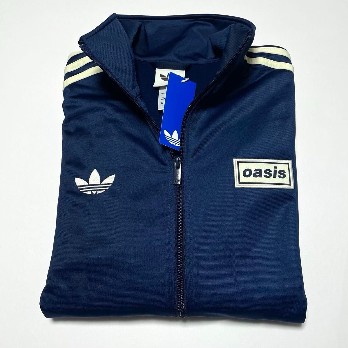 新品XL紺adidas Originals×Oasisツアー ファイヤーバード トラック