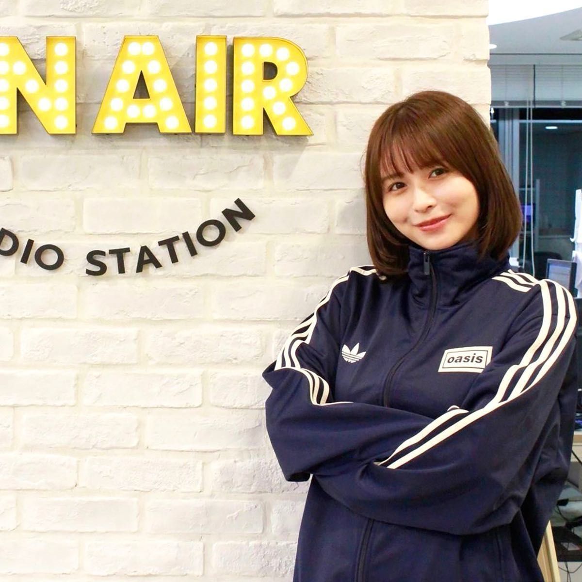 新品XL紺adidas Originals×Oasisツアー ファイヤーバード トラック