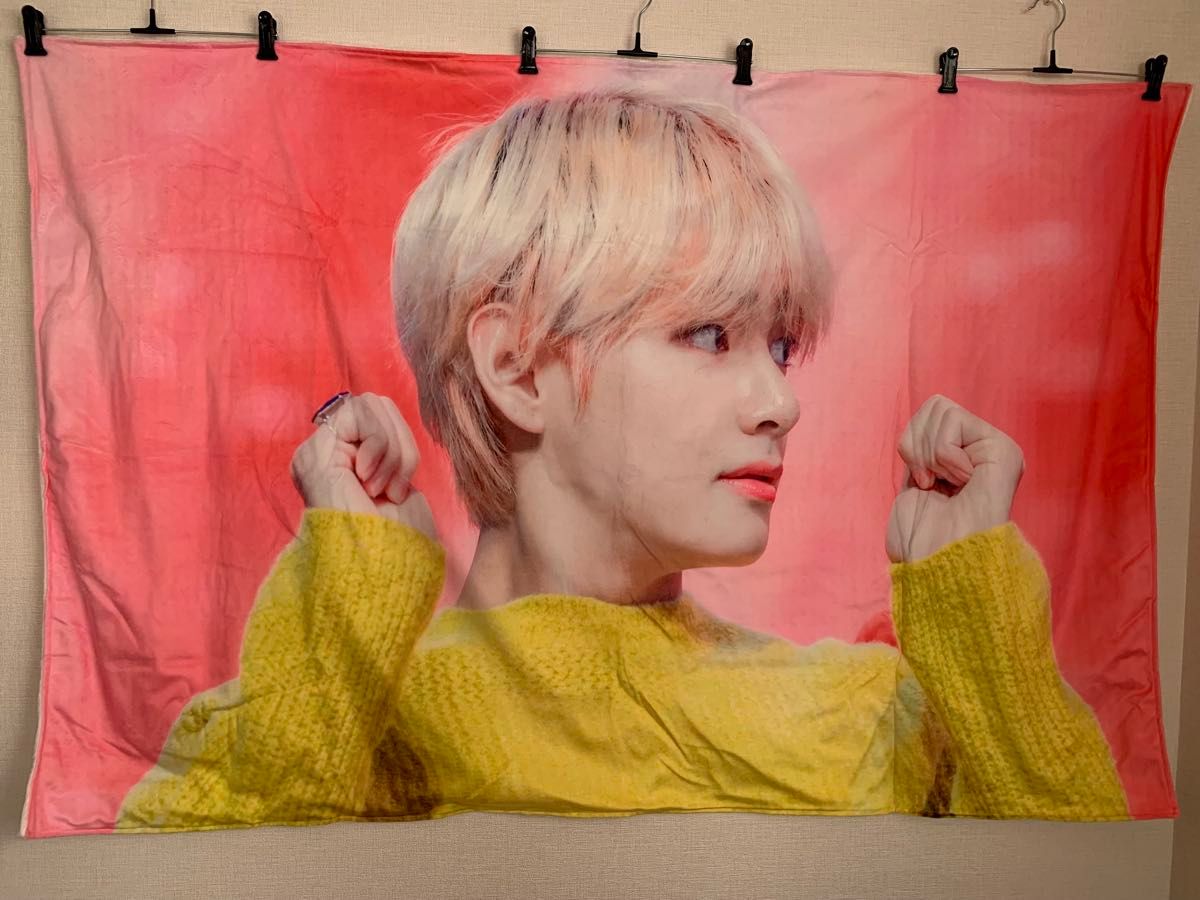 BTS V テテ 大判ブランケット 収納袋付き｜Yahoo!フリマ（旧PayPayフリマ）