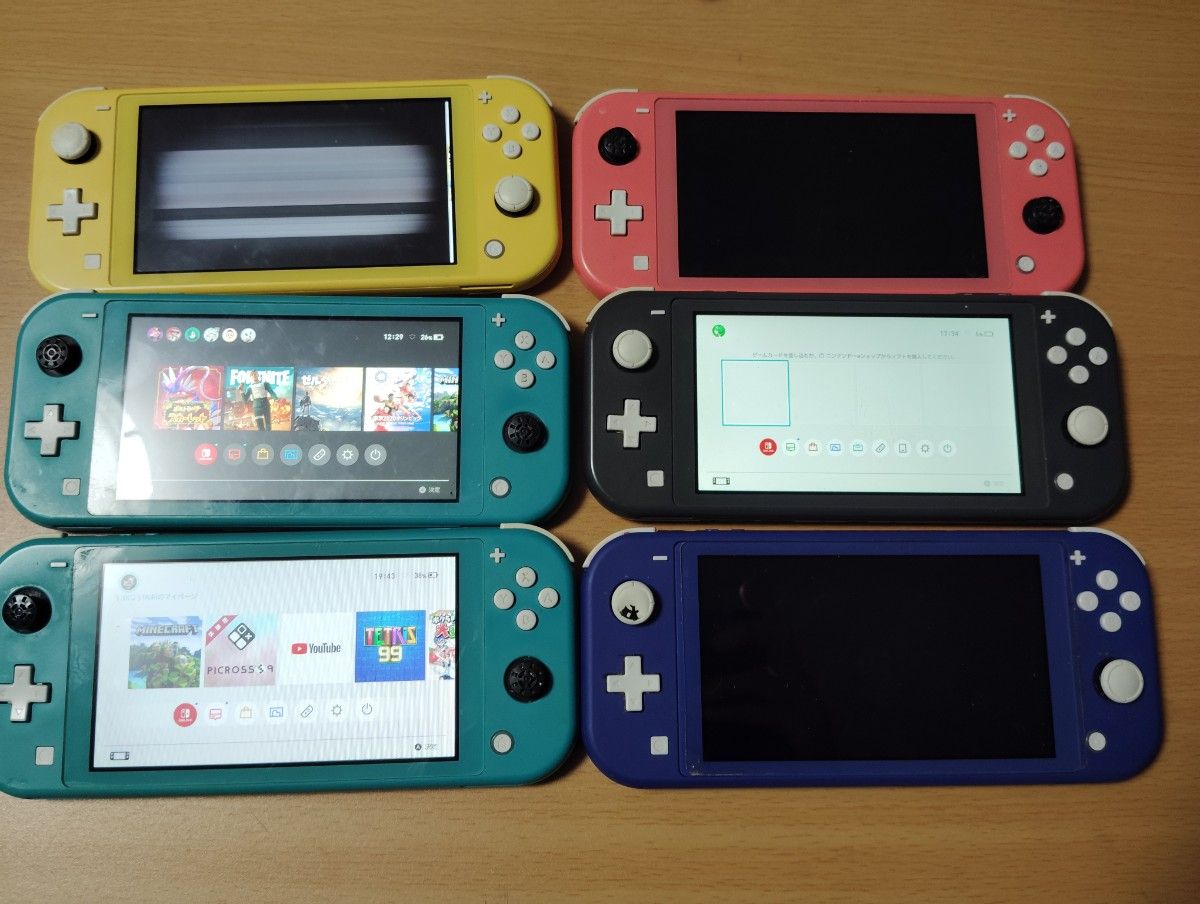 Nintendo Switch Lite ニンテンドースイッチライト ジャンク 6台