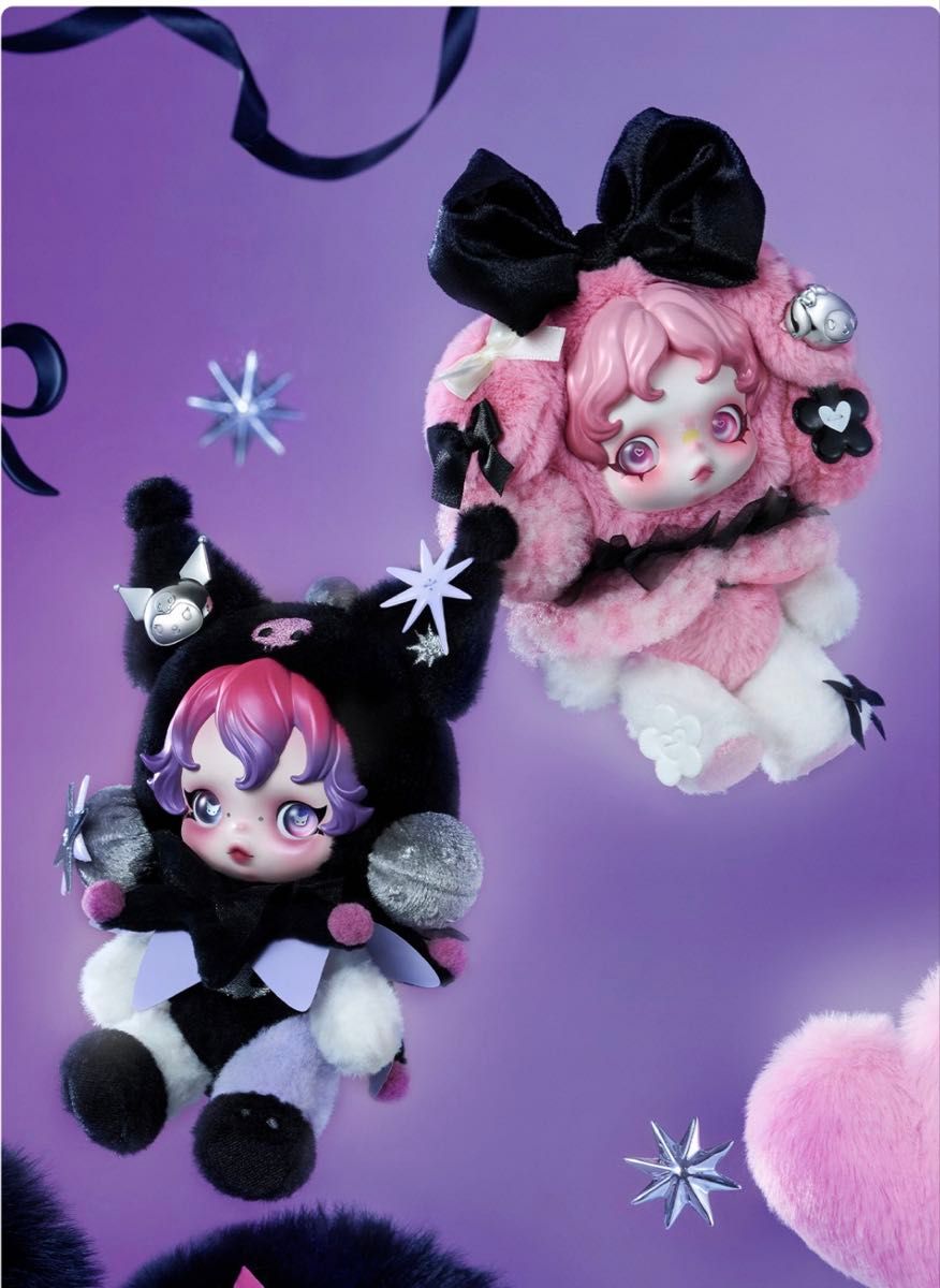 POPMART スカルパンダ マイメロ クロミ ぬいぐるみペンダント｜Yahoo