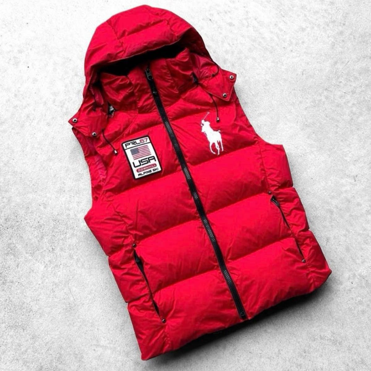 極美品 現行タグ POLO RALPH LAUREN ポロラルフローレン 刺繍 USA