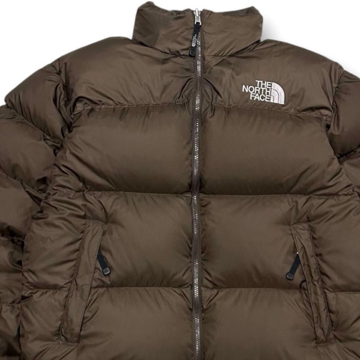 希少 THE NORTH FACE ノースフェイス センターロゴ US 700フィル