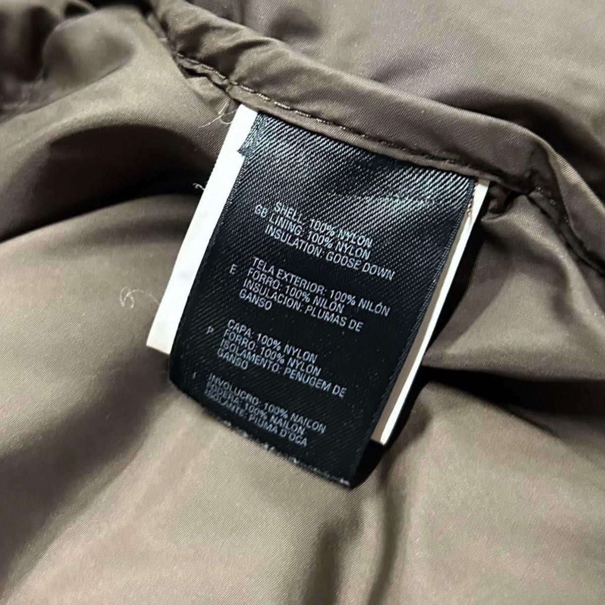 希少 THE NORTH FACE ノースフェイス センターロゴ US 700フィル