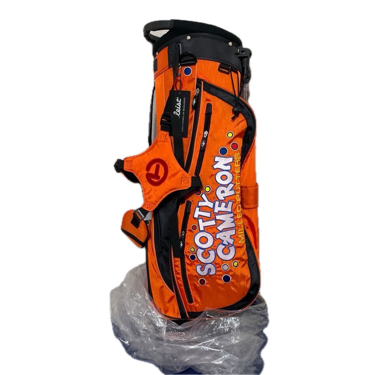 スコッティキャメロン キャディバッグ スタンドタイプ オレンジ SCOTTY