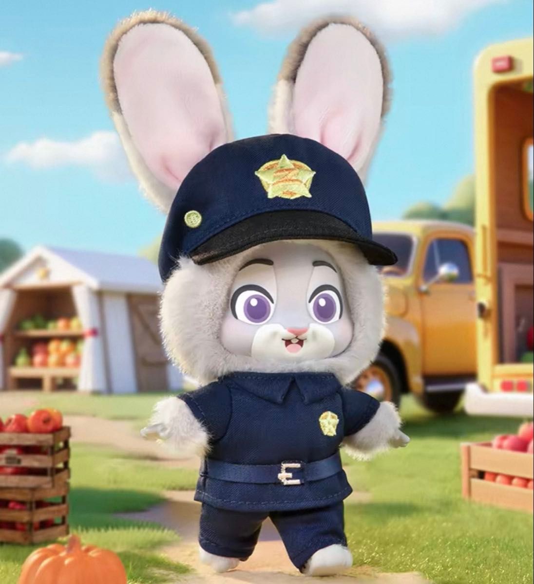 新品 未開封 TOPTOY ズートピア ぬいぐるみ キーホルダー ディズニー