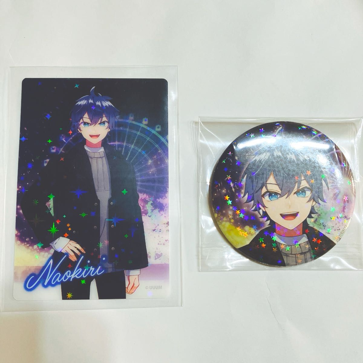 新品未使用 カラフルピーチ 東武動物公園コラボ なおきり 缶バッジ