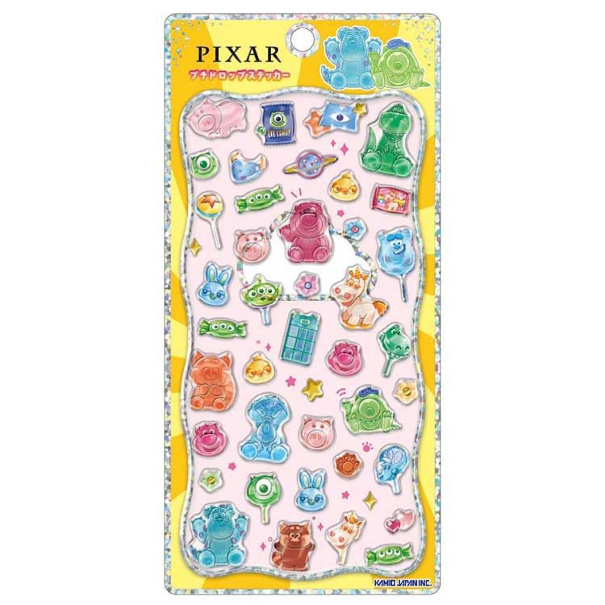 ボンボンドロップシール プチドロップステッカー ピクサー ディズニー