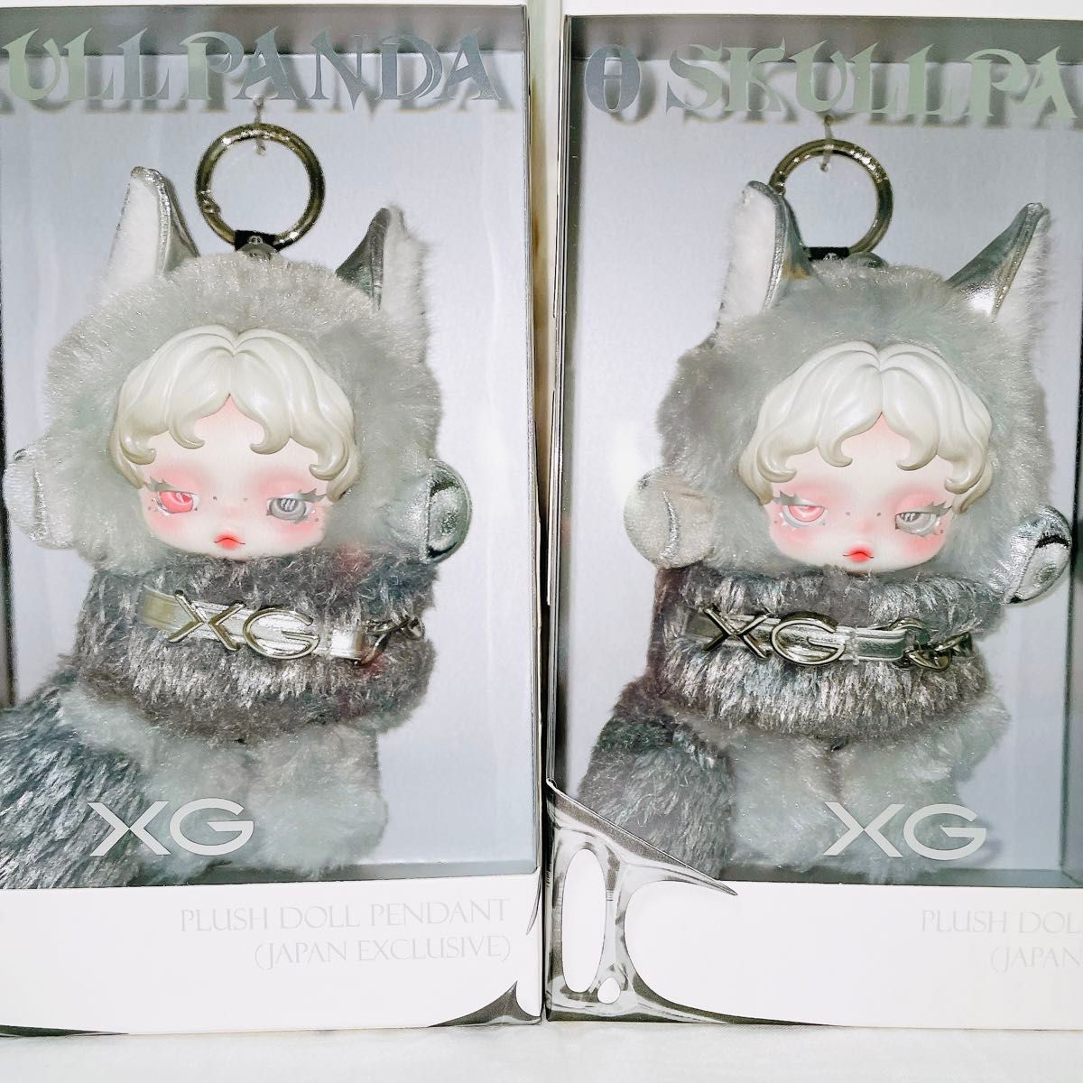 POP MART SKULLPANDA XG スカルパンダ ぬいぐるみペンダント（日本限定