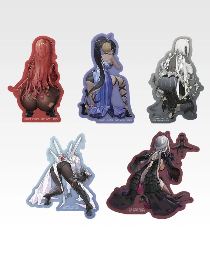 未開封／3個セット】一番くじ 勝利の女神 NIKKE CHAPTER6 I賞 背中で