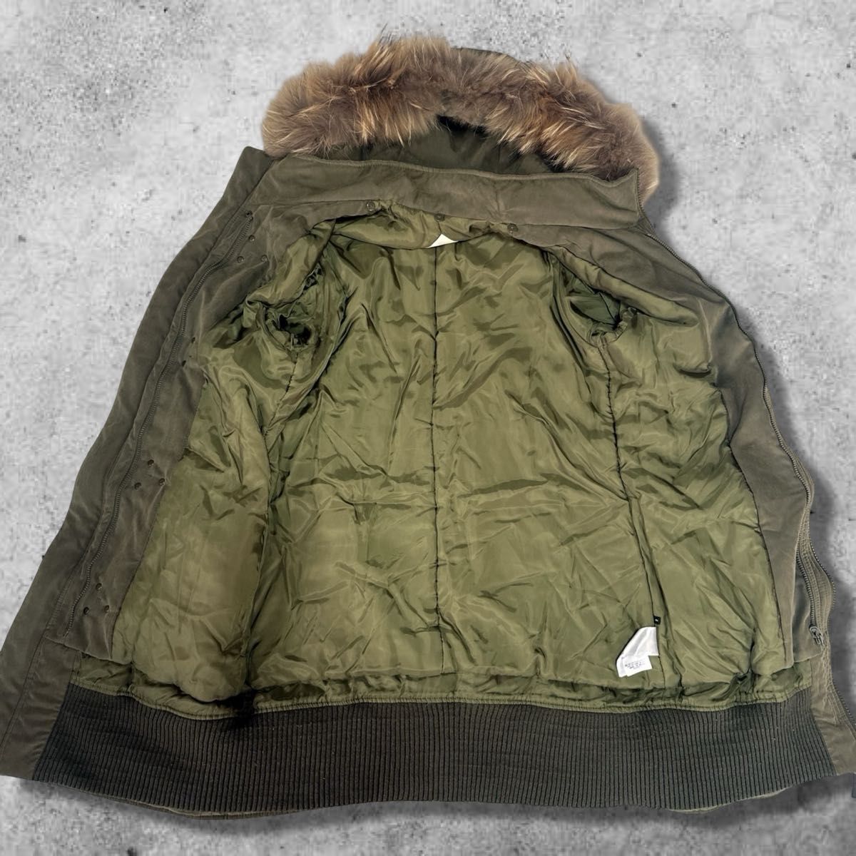 00s archive SLY military far jacket boa モッズコート ファー ボア