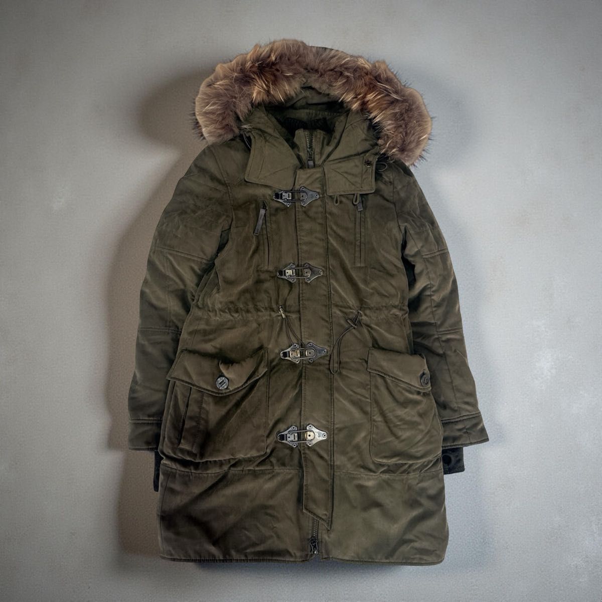 00s archive SLY military far jacket boa モッズコート ファー ボア