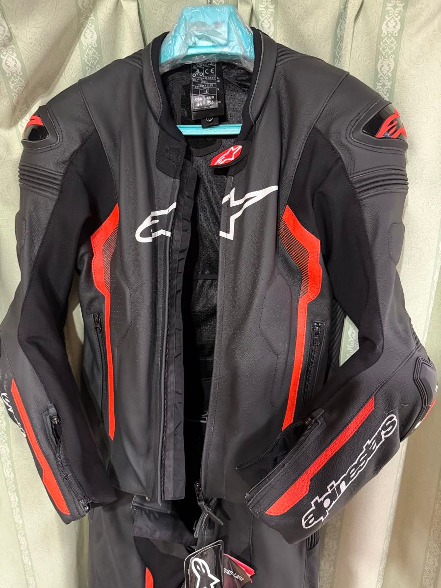 アルパインスターズ レーシングスーツ 2ピース 革ツナギ ミサイル V2