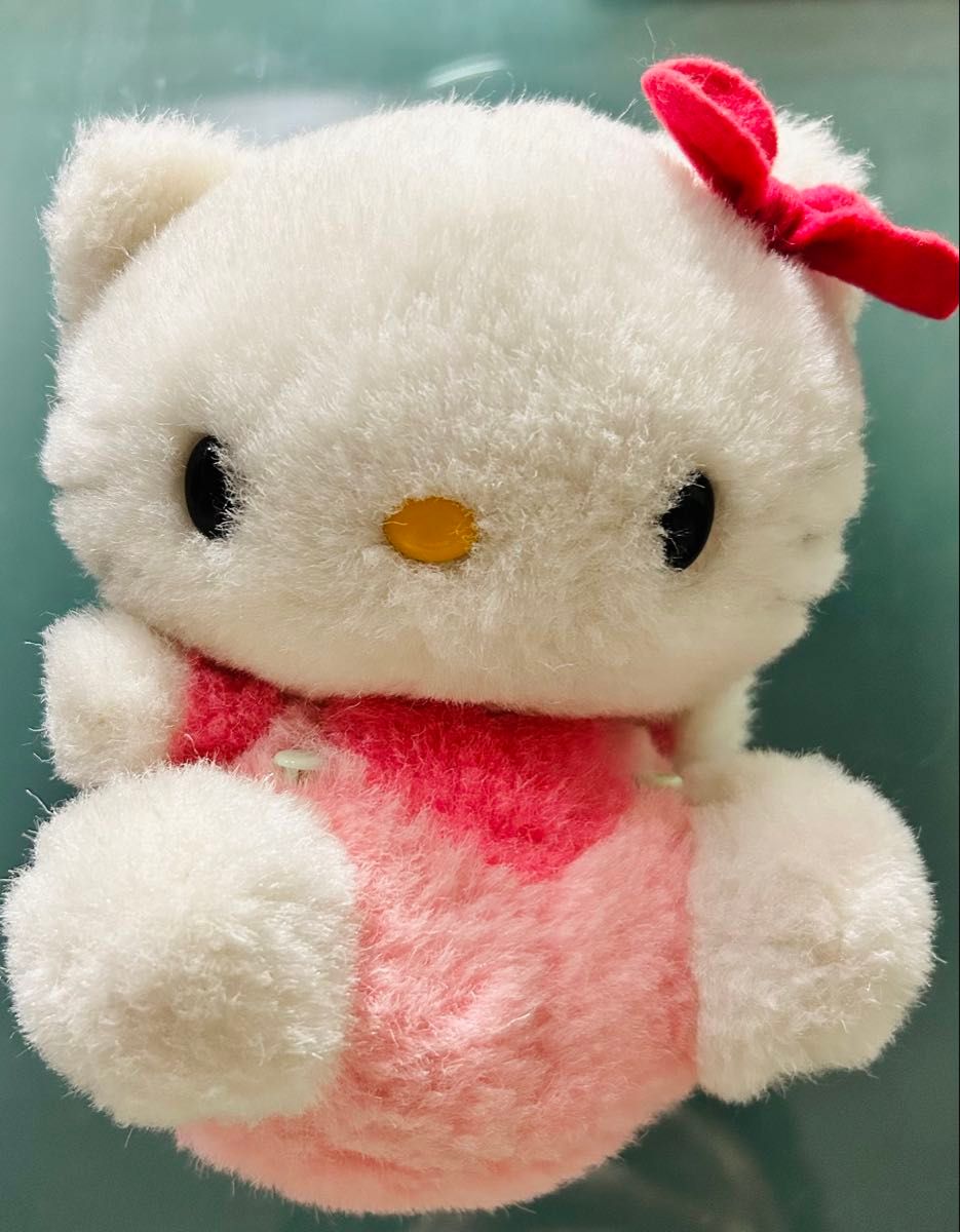 レア ハローキティ サンリオ ぬいぐるみ 1985年製 当時物 キティちゃん