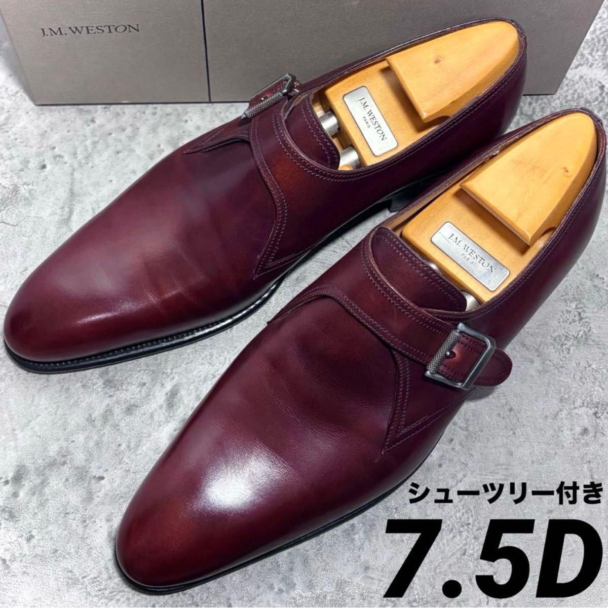 J M WESTON ジェイエムウエストン 529 シングルモンクストラップ