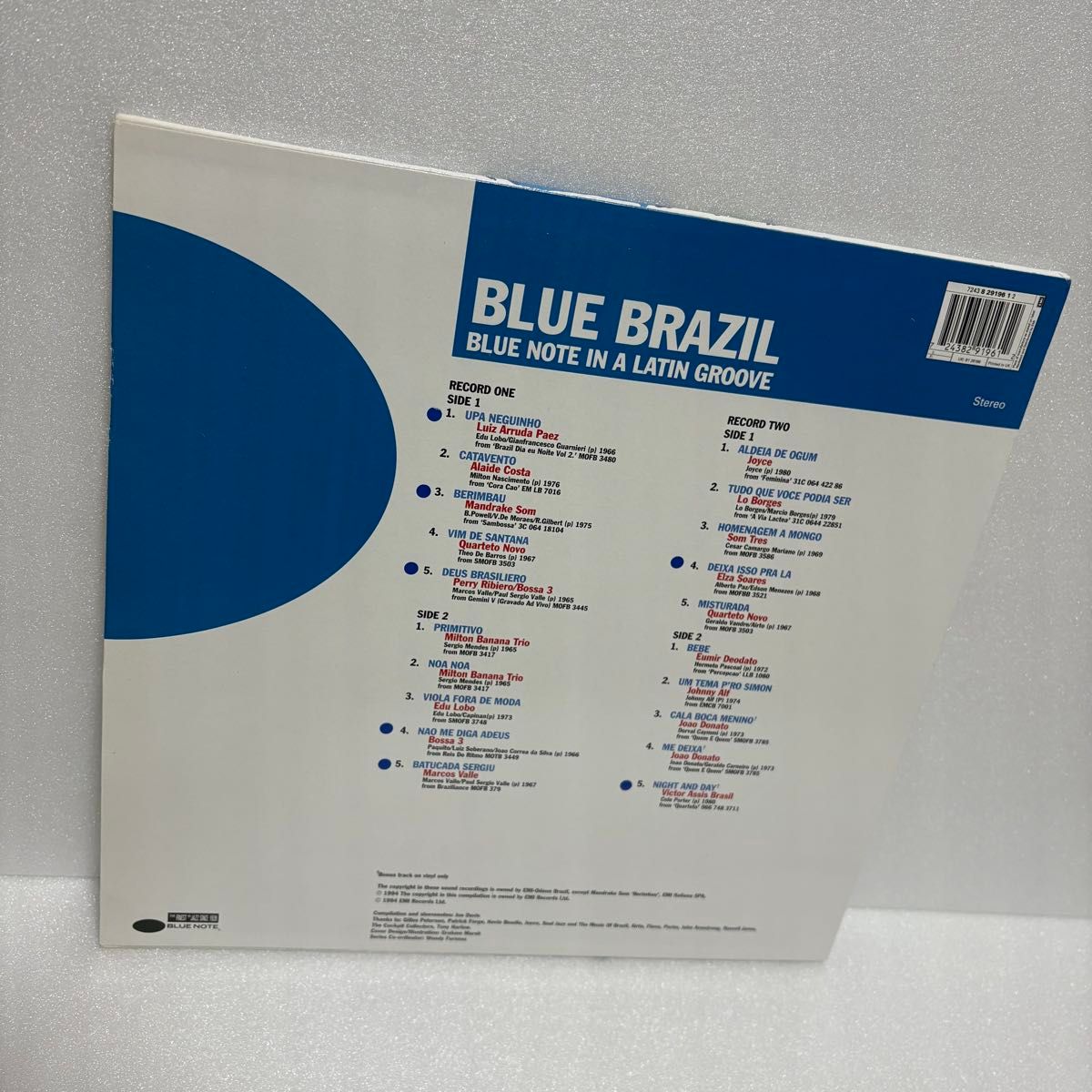BLUE BRAZIL【BLUE NOTE】レコード LP 4枚セット レア｜Yahoo!フリマ