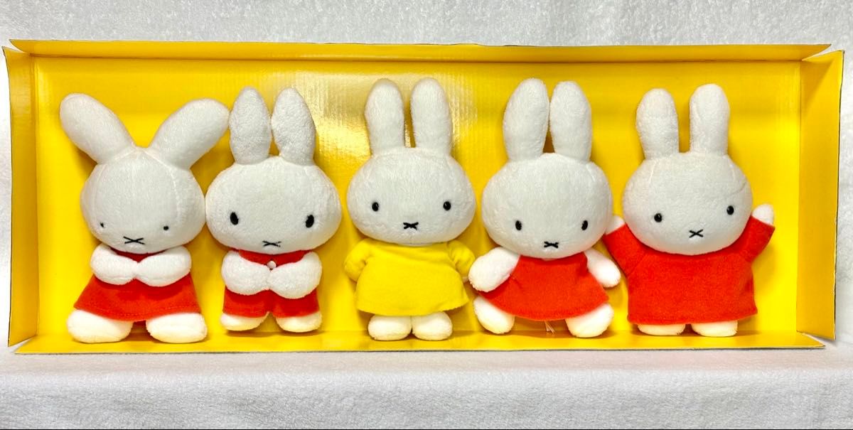 ミッフィー 50周年アニバーサリー コレクションセット ぬいぐるみ