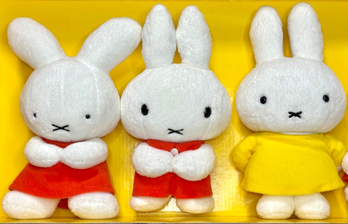 ミッフィー 50周年アニバーサリー コレクションセット ぬいぐるみ