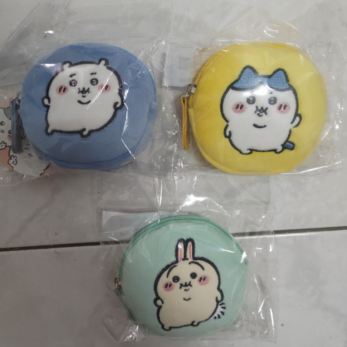 ちいかわ 台湾限定 ぽっちゃり セブン ポーチ ちいかわ ハチワレ