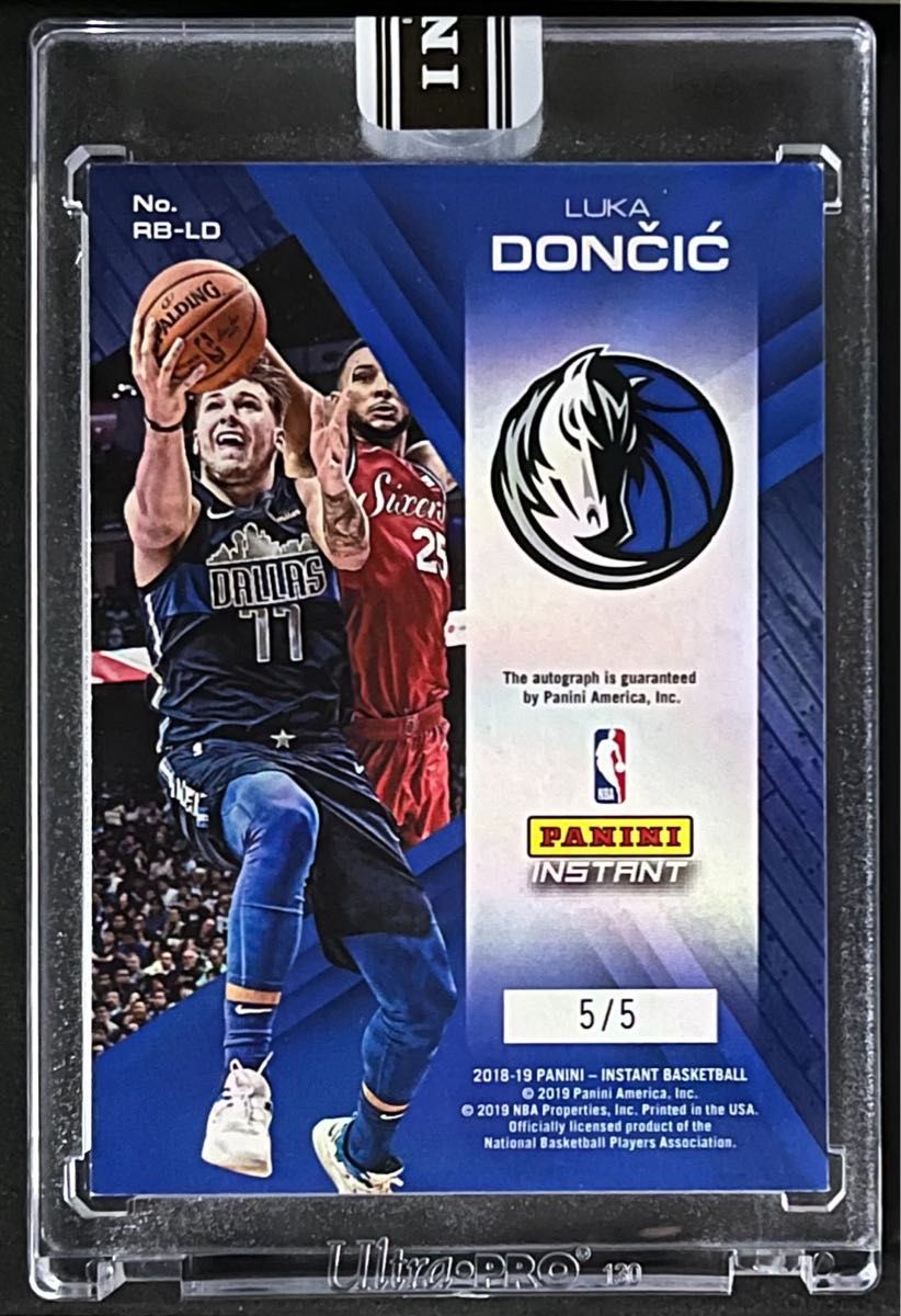 5枚限定】LUKA DONCIC RC 直筆サインカード Auto Panini NBA ルーキー