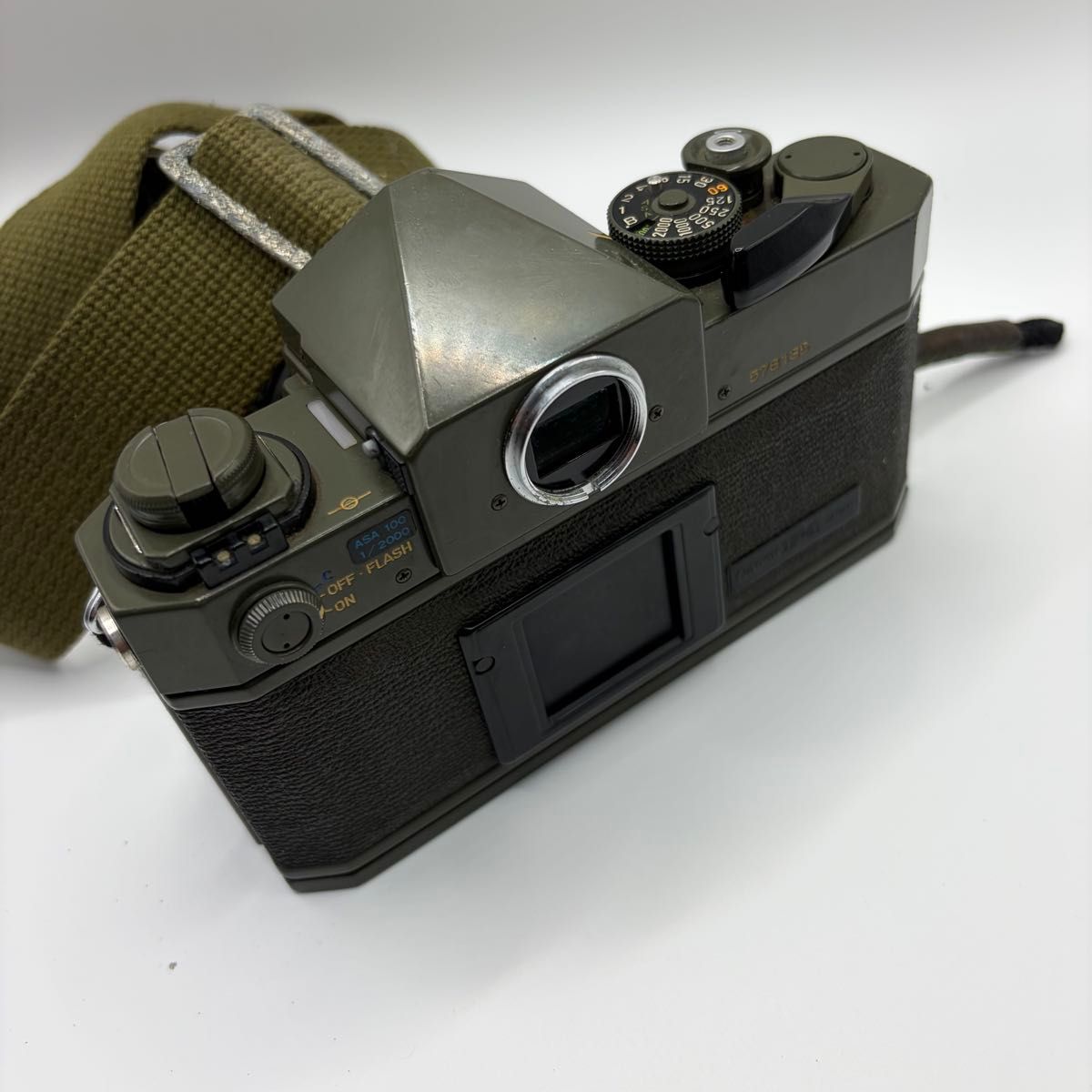 Canon F-1 オリーブドラブ キヤノン フィルム 一眼レフ カメラ