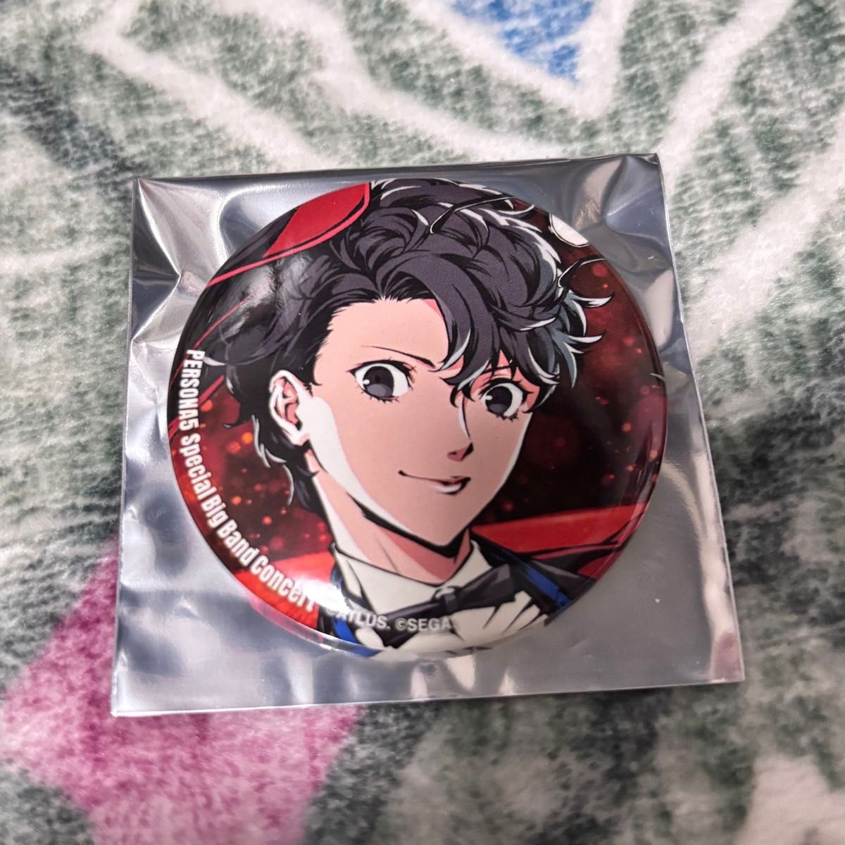 雨宮蓮 P5 缶 マグネット ジョーカー ペルソナ 雨宮蓮 P5 缶