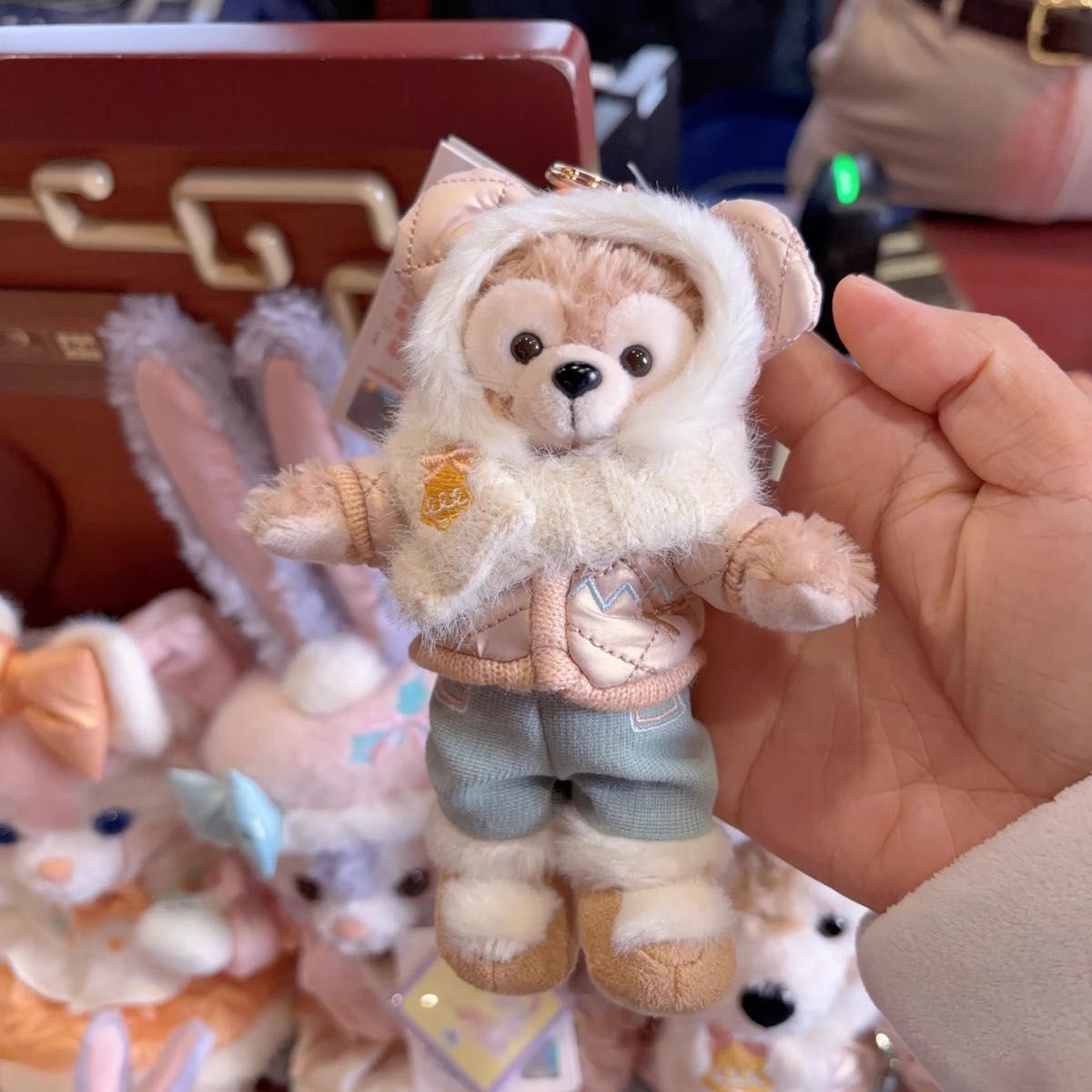 上海ディズニー スノーマン ダッフィーぬいぐるみキーチェーン｜Yahoo