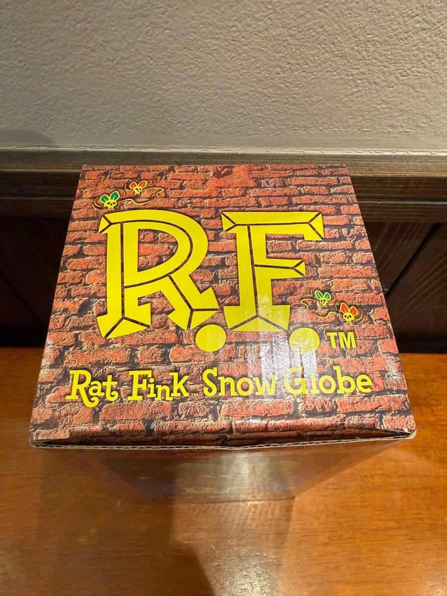 限定】Rat Fink ラットフィンク スノードームホットロッドカスタム