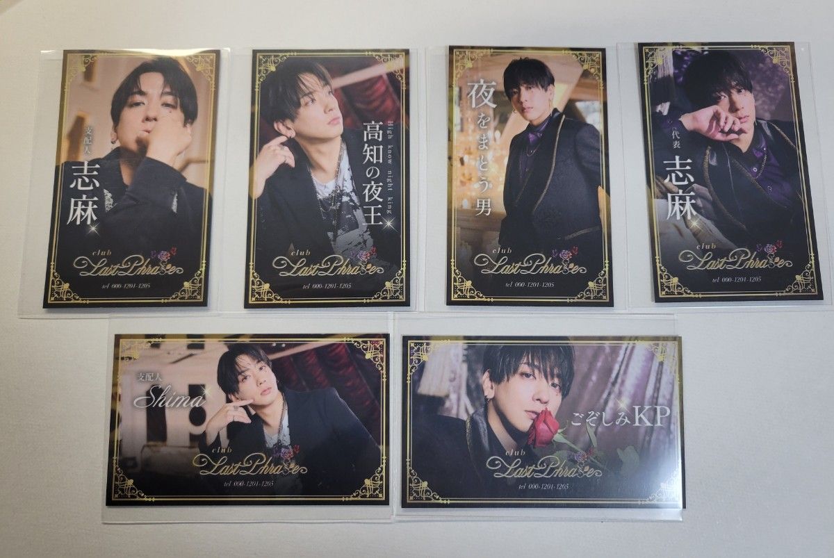 しまさか 実写名刺風カード 志麻 浦島坂田船 ノーマル コンプリート