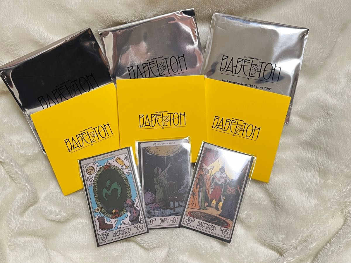 Mrs GREEN APPLE BABELnoTOHランダムグッズ ステッカーABCセット