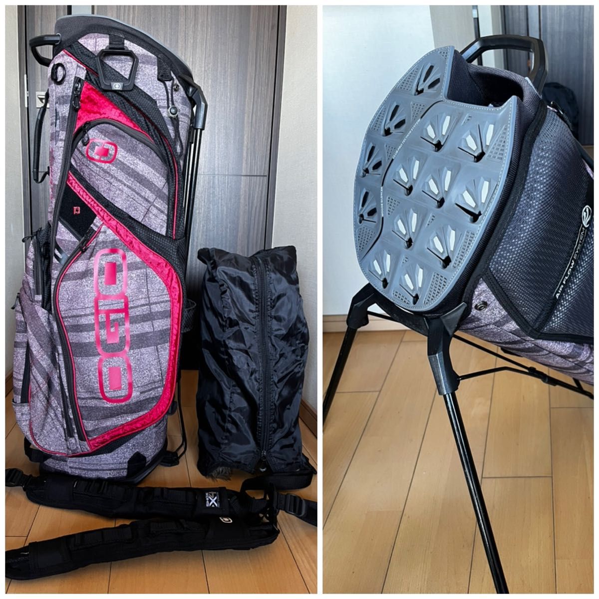 希少 良品 大人気 OGIO オジオ スタンド型キャディバッグ サイレンサー