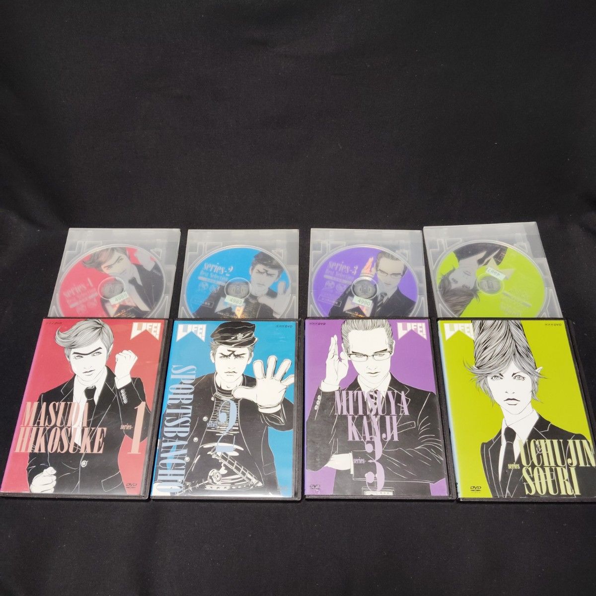 LIFE 人生に捧げるコント DVD 全巻セット Series 1 2 3 宇宙人総理 4巻