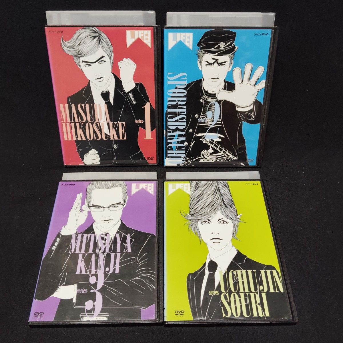 LIFE 人生に捧げるコント DVD 全巻セット Series 1 2 3 宇宙人総理 4巻