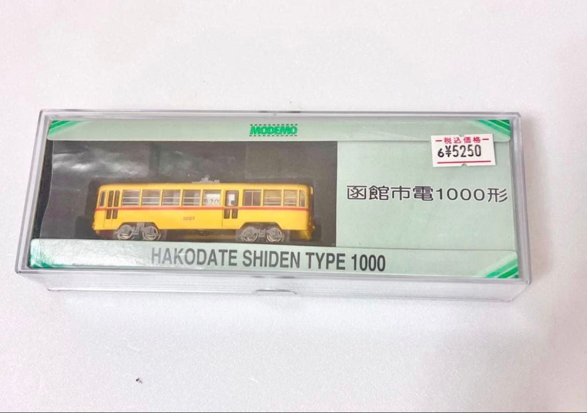 modemo 函館市電1000形 元東京都電7000形nゲージ モデモ modemo NT10