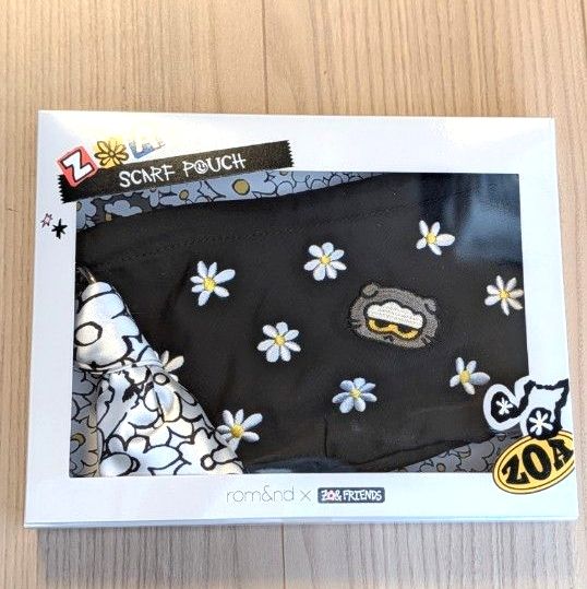 新品 未開封 rom&nd ZO&FRIENDS ロムアンド ZOA 特典 ジヨン ポーチ