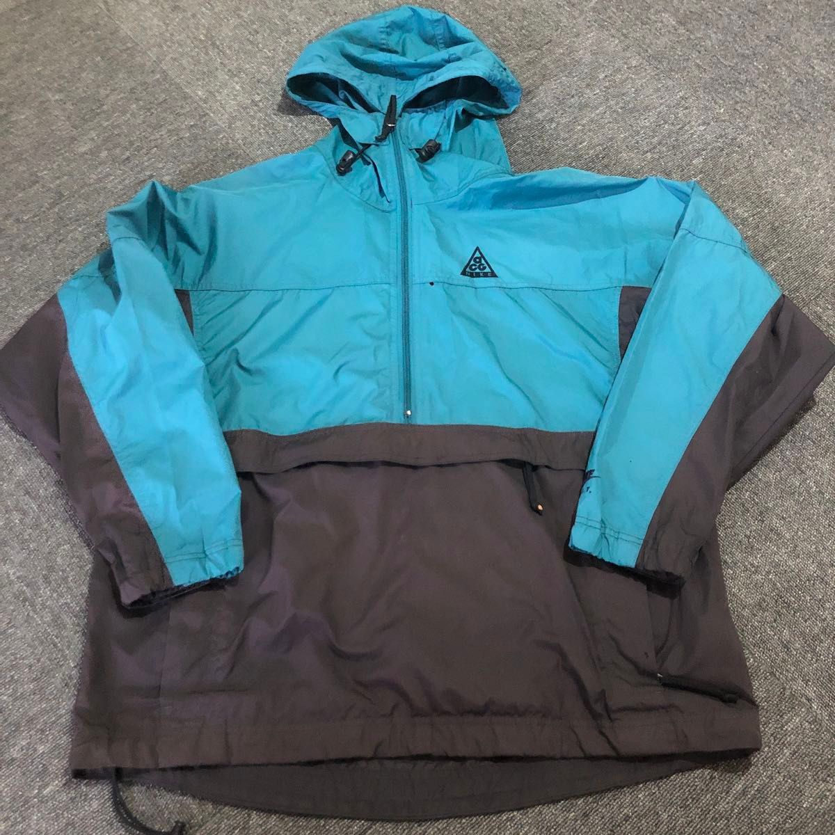 NIKE ACG アノラックパーカー ナイロンジャケット 90s 銀タグ グリーン